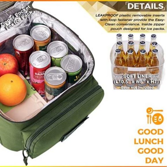 FLAPI Tactical Lunch Bag Soft Easy-Clean - Picture 3 of 3